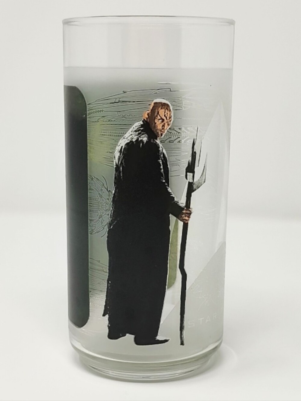 Star Trek Nero Drinking Glass Romulan Captain Sci-fi Collectible Tumbler Cup